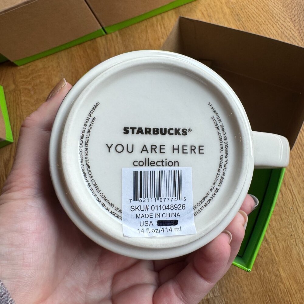 Starbucks You Are Here Collection Oregon Mug NIB - Picture 7 of 9